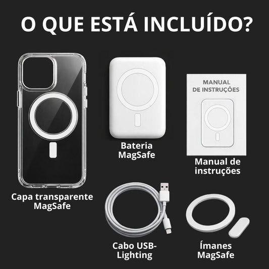 Bateria + Capa MAGSAFE - 1001 Cenas 1001 Cenas iPhone 16 Pro Max