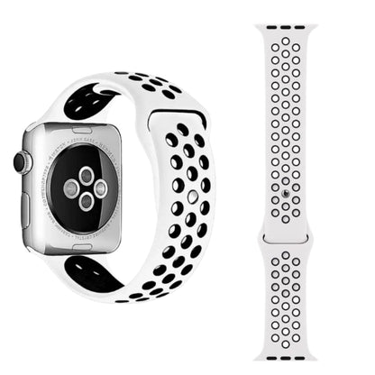 Pulseira Silicone Desportiva - 1001 Cenas 1001 Cenas 44-45-47-49mm / Branco-Preto