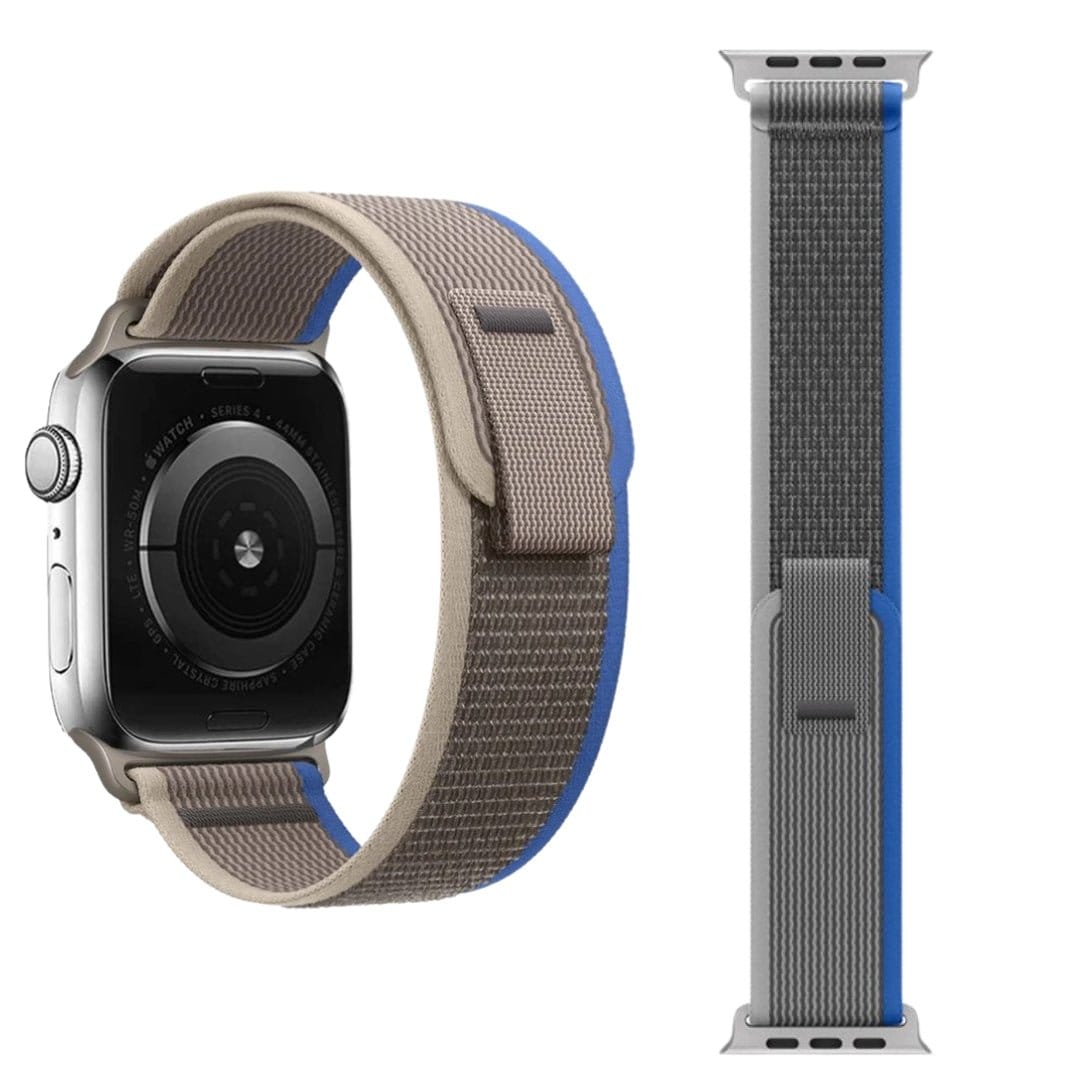 Pulseira Nylon Loop - 1001 Cenas 1001 Cenas 44-45-47-49mm / Cinza-Azul