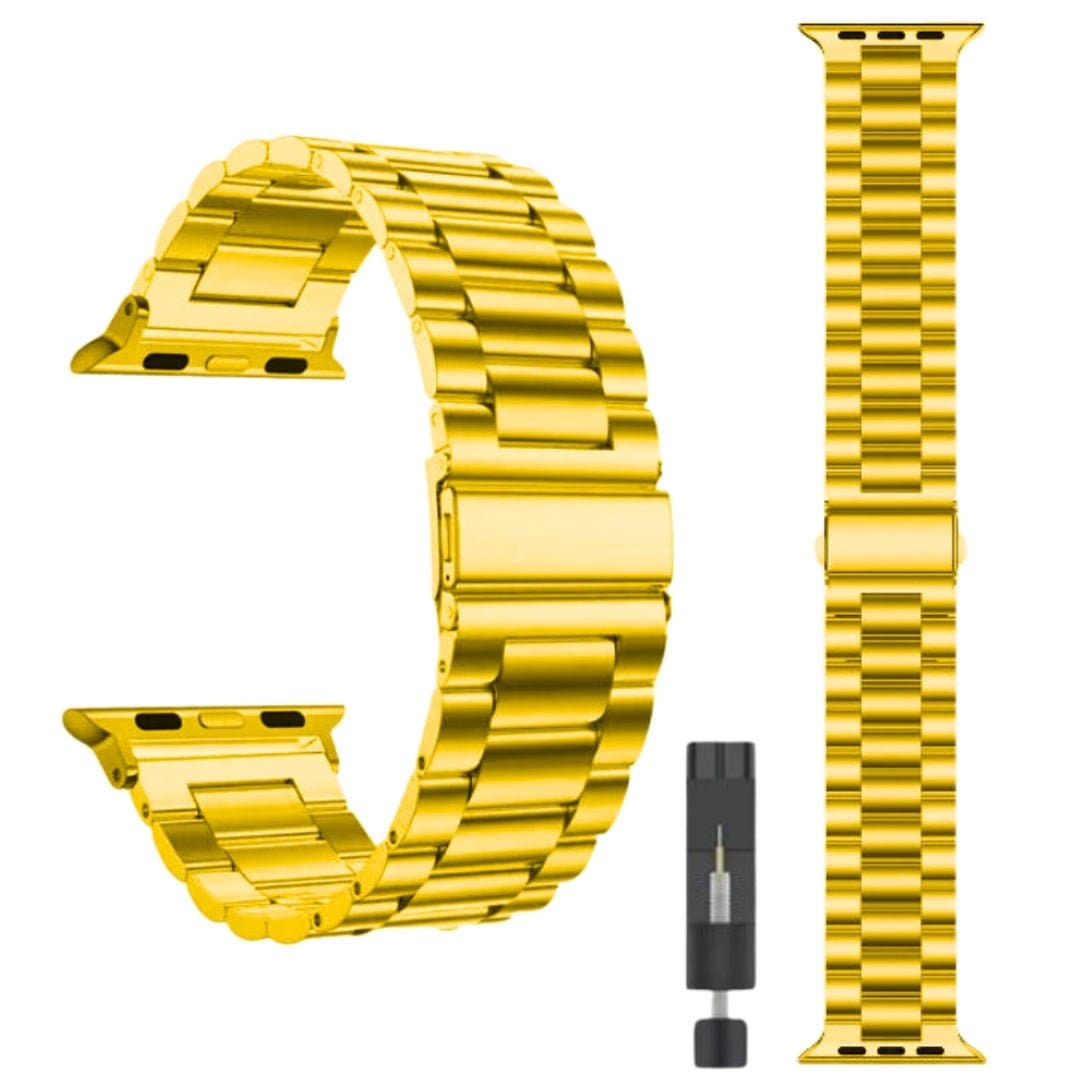 Pulseira Aço Inoxidável - 1001 Cenas 1001 Cenas 44-45-47-49mm / Dourado