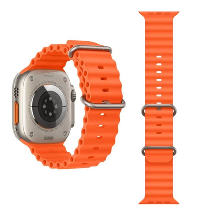 Pulseira Silicone Oceano - 1001 Cenas 1001 Cenas 44-45-47-49mm / Laranja