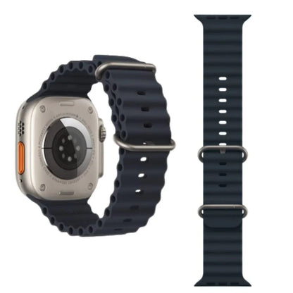 Pulseira Silicone Oceano - 1001 Cenas 1001 Cenas 44-45-47-49mm / Preto