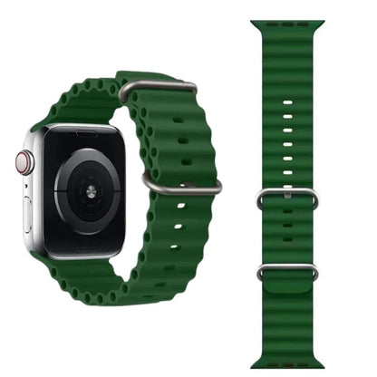 Pulseira Silicone Oceano - 1001 Cenas 1001 Cenas 44-45-47-49mm / Verde