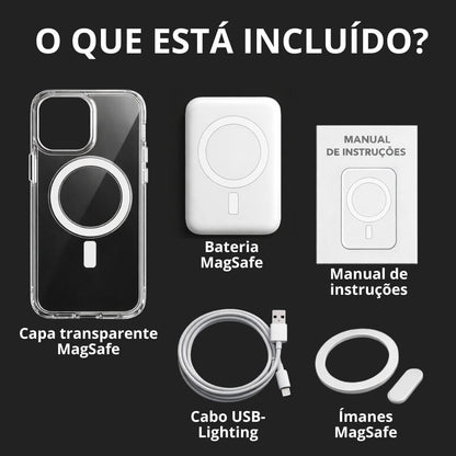 Bateria + Capa MAGSAFE - 1001 Cenas 1001 Cenas iPhone 16 Pro Max