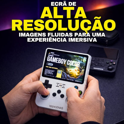 Consola RETROGAME Portátil - 1001 Cenas 1001 Cenas Branco