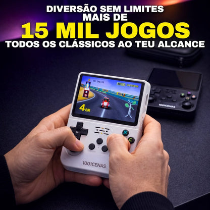 Consola RETROGAME Portátil - 1001 Cenas 1001 Cenas Branco