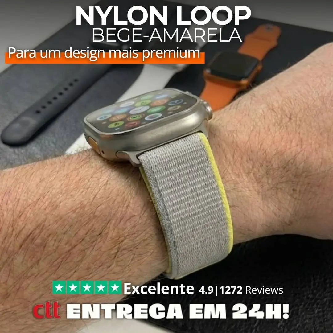 Pulseira Nylon Loop - 1001 Cenas 
