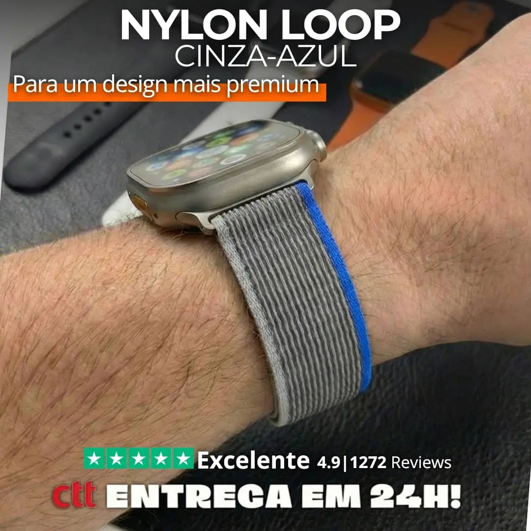 Pulseira Nylon Loop - 1001 Cenas 