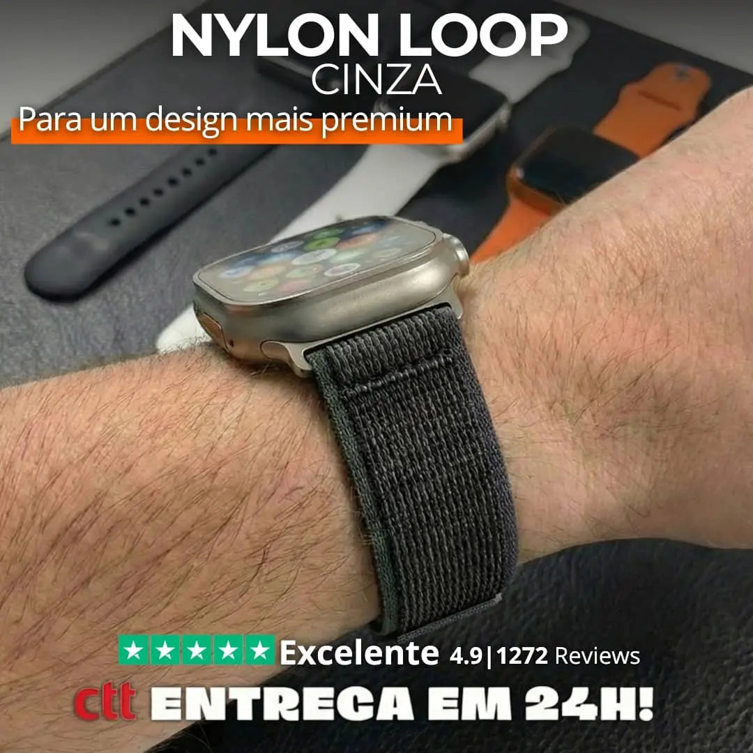 Pulseira Nylon Loop - 1001 Cenas 