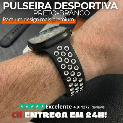 Pulseira Silicone Desportiva - 1001 Cenas 