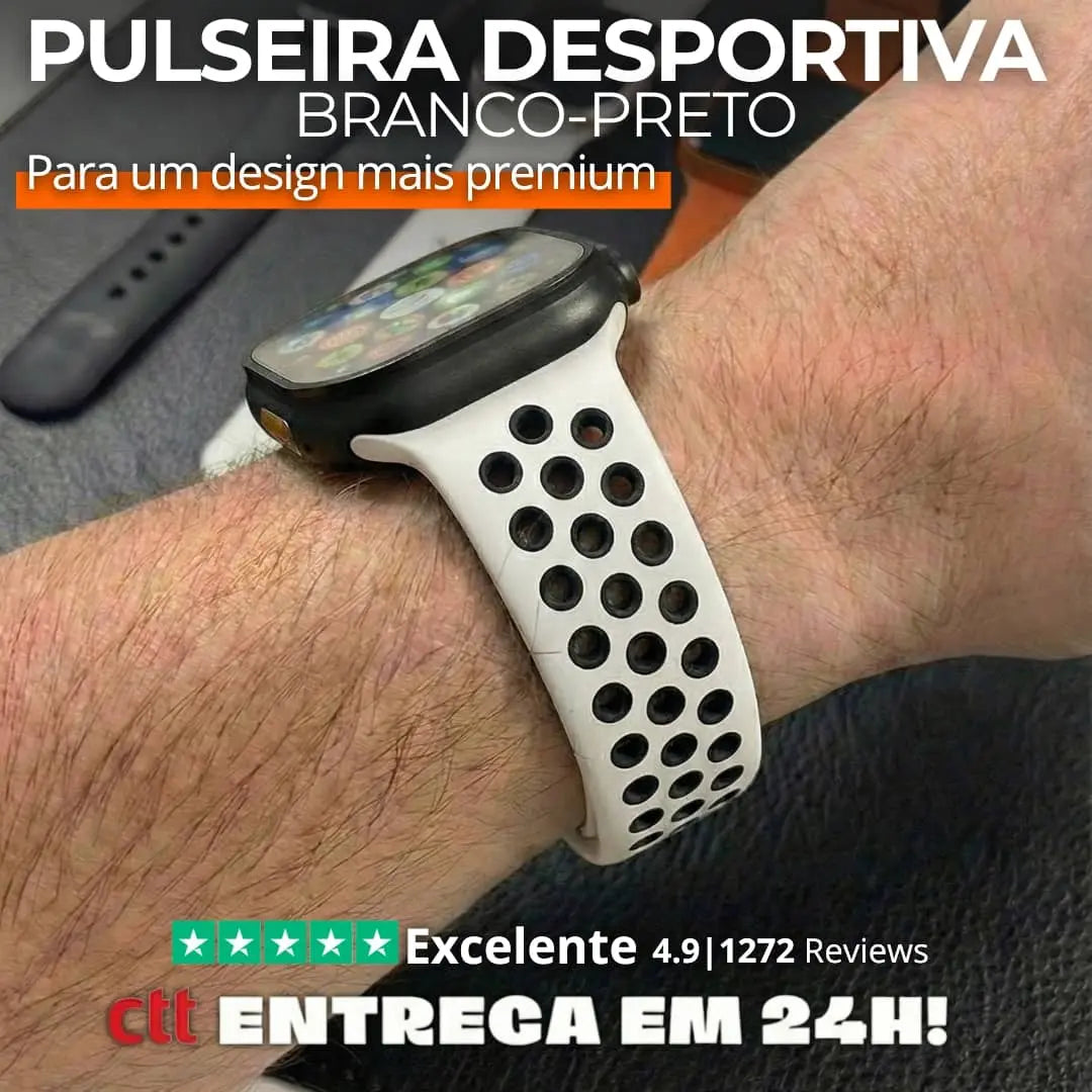 Pulseira Silicone Desportiva - 1001 Cenas 