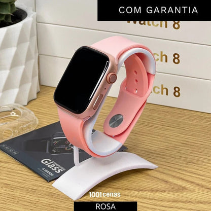 45mm Rosa X8 Pro Max + BRINDES