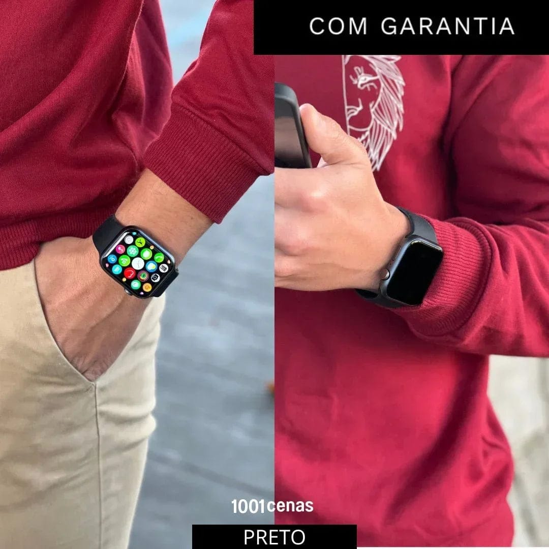 47mm Watch 10 Plus + BRINDES